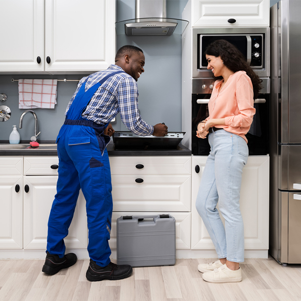 can you provide an estimate for cooktop repair before beginning any work in West Kewaunee